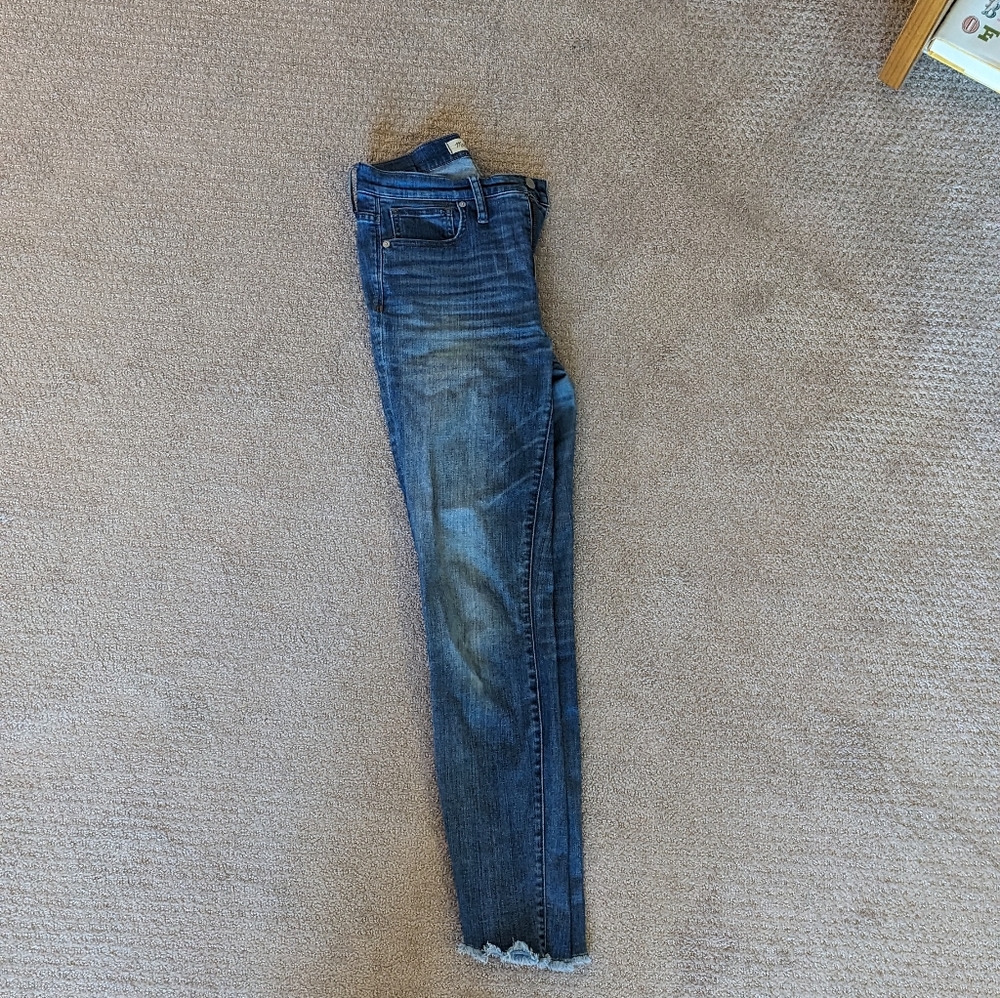 Madewell 10 inch high rise skinny